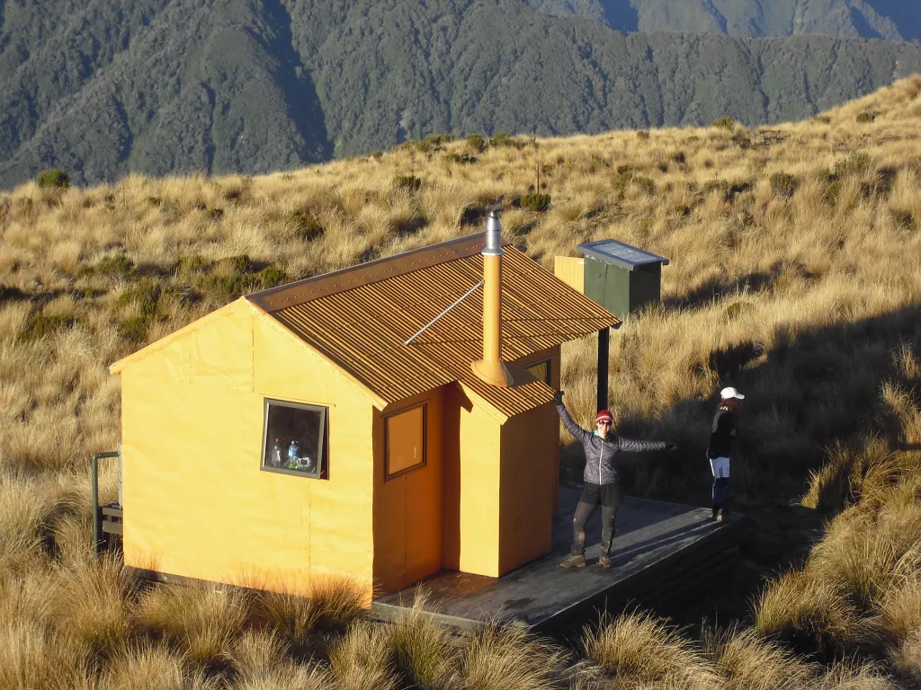 Winter escape to the mountains, Mt Brown Hut