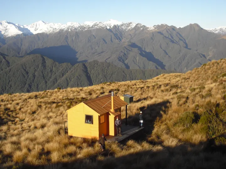 Winter escape to the mountains, Mt Brown Hut